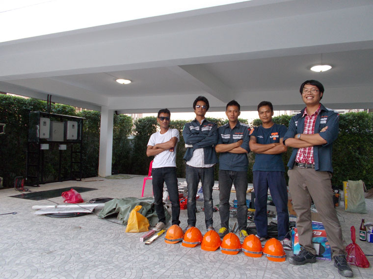 solar-rooftop team of AEC