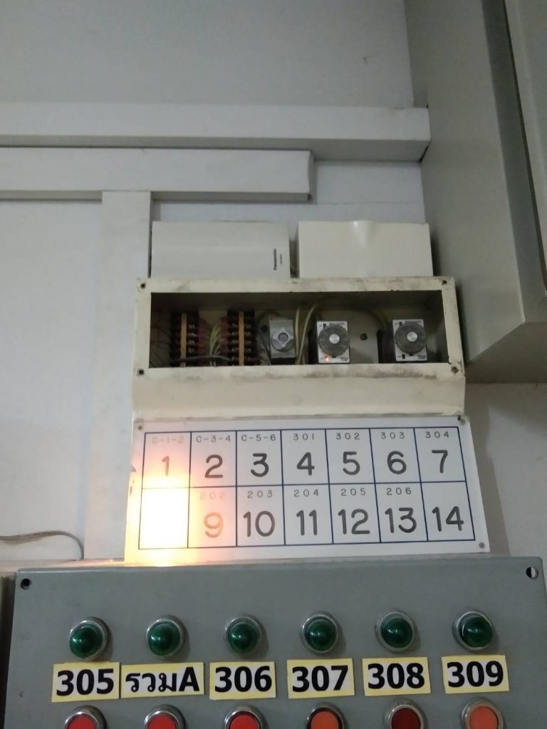 แผงควบคุมไฟฟ้า