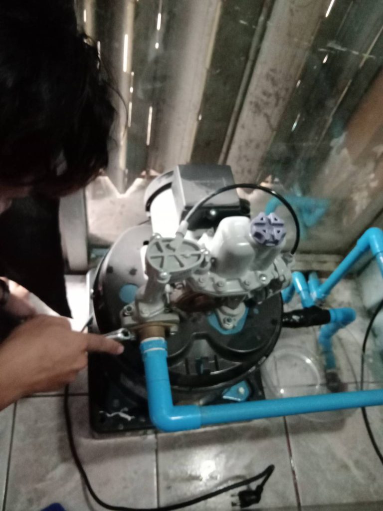 ติดตั้งปั๊มน้ำ