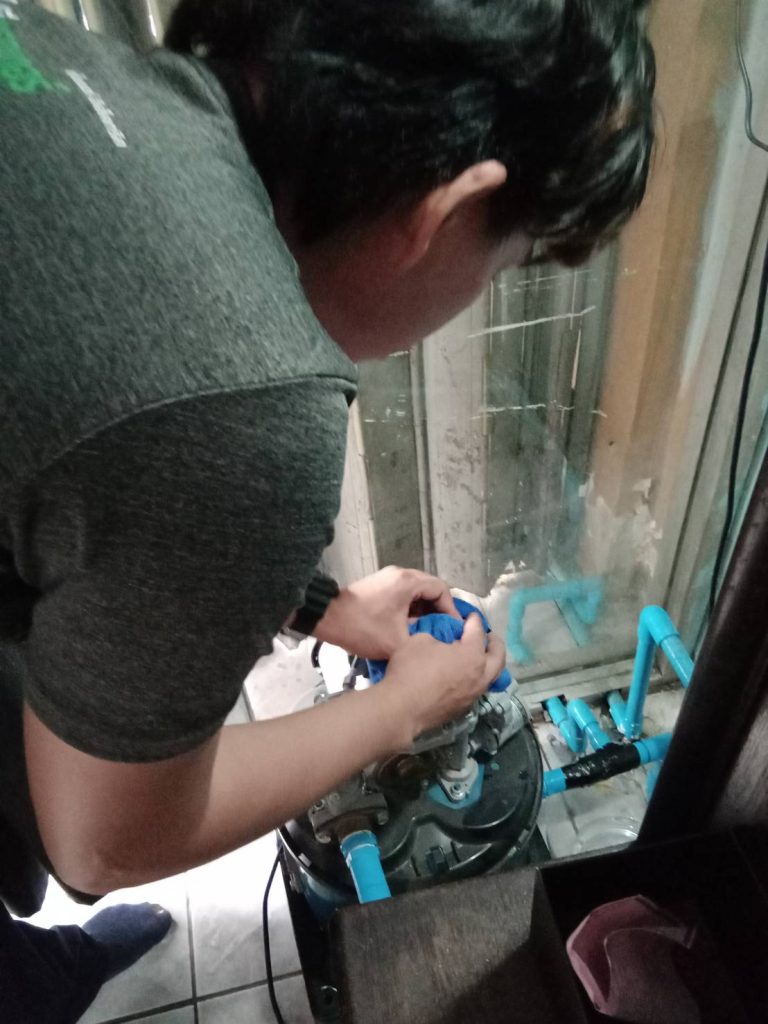 ติดตั้งปั๊มน้ำ