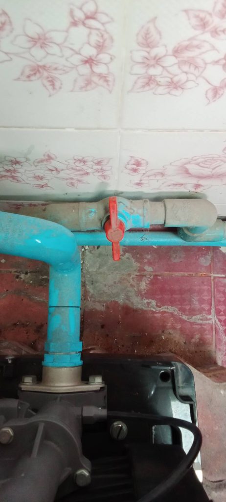 ท่อน้ำเข้าปั๊ม