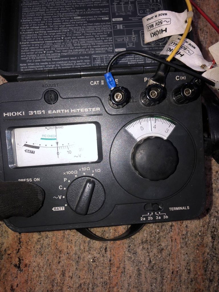 วัดค่าความต้านทานดิน