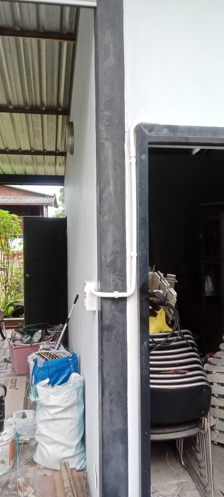 แนวท่อสายไฟ