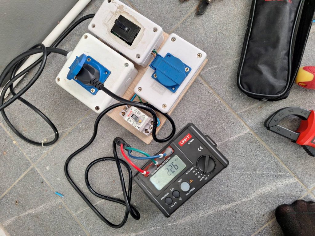 ทดสอบวงจร