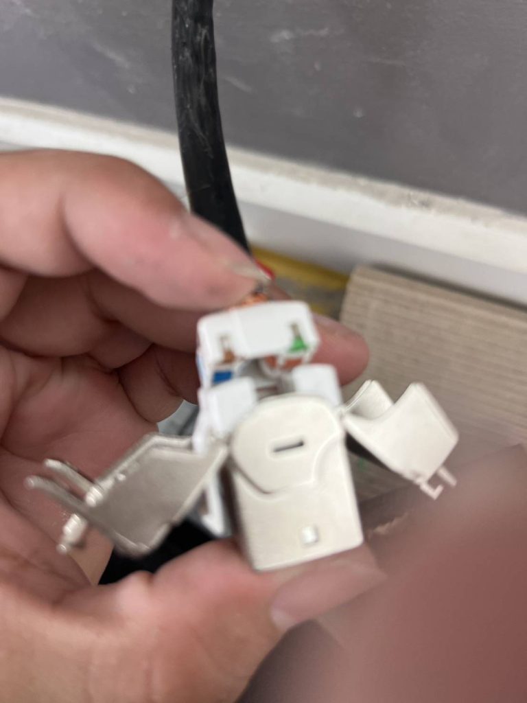 เข้าหัวสายlan