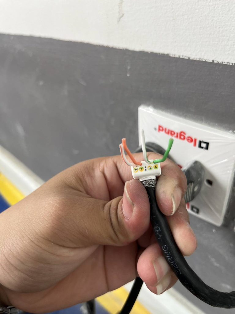 เข้าหัวสายlan