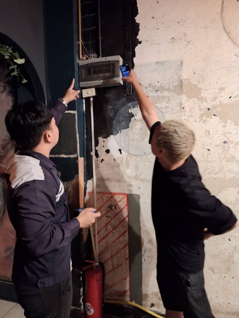 ตรวจเช็กหน้างานพร้อมให้คำแนะนำ