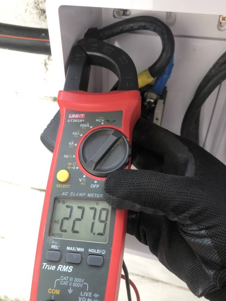 ตรวจเช็กหลังติดตั้ง