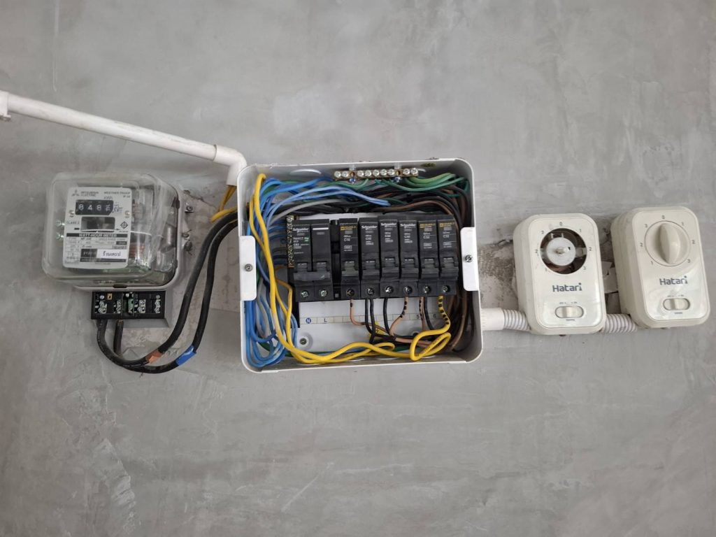 ติดตั้งตู้คอนซูมเมอร์