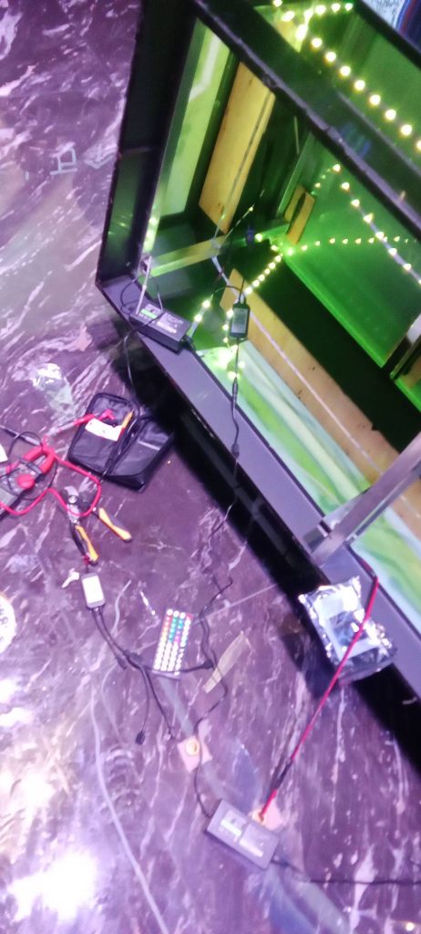 ติดตั้งไฟLEDโต๊ะ