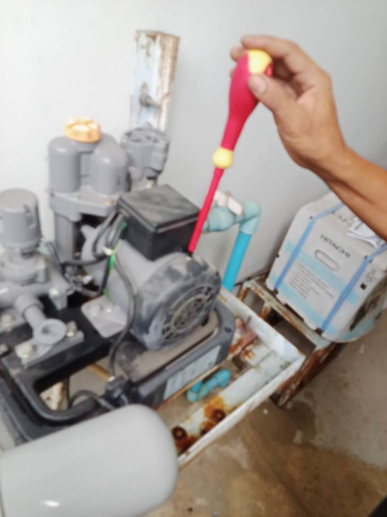 ตรวจเช็กปั๊มน้ำ