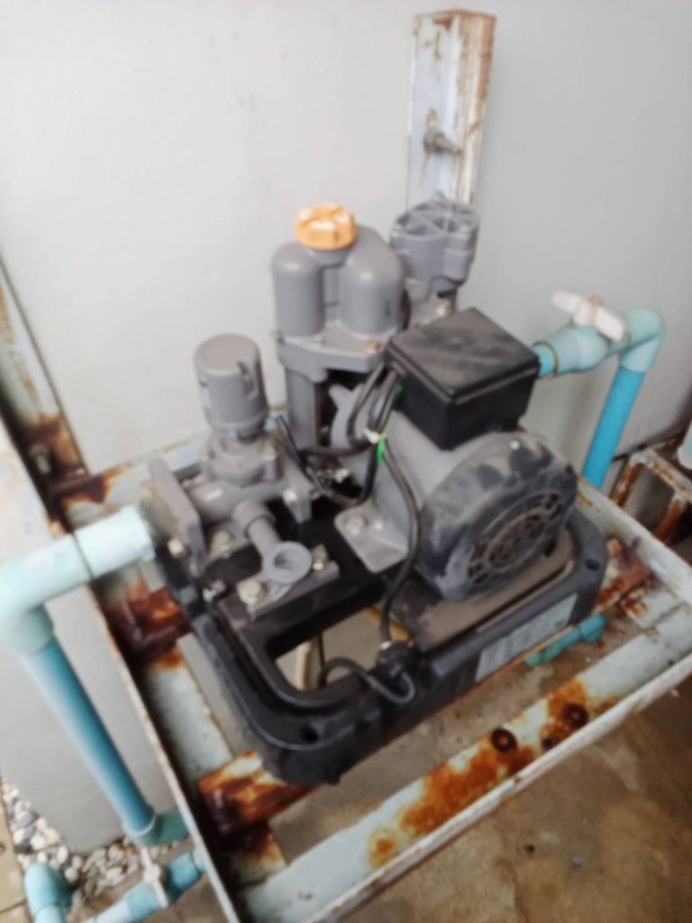 ตรวจเช็กปั๊มน้ำ