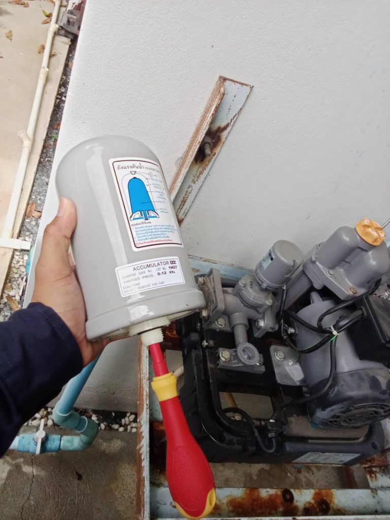 ตรวจเช็กปั๊มน้ำ