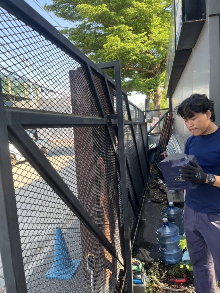 ตรวจเช็กมอเตอร์ประตูรีโมท