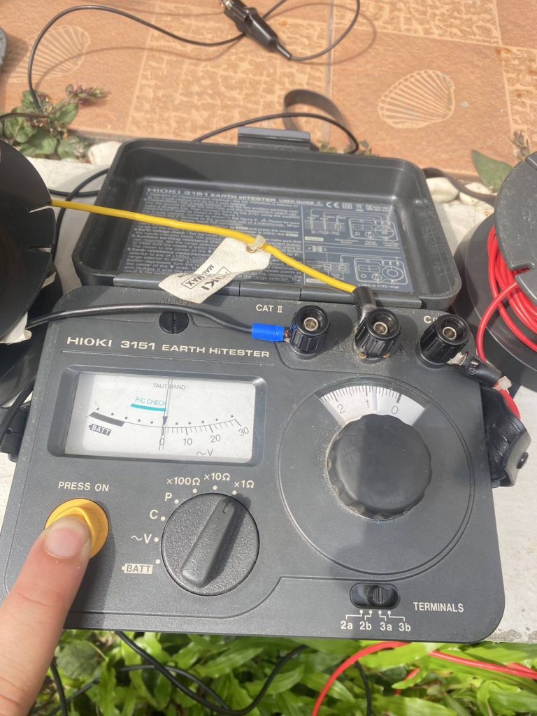 วัดค่าความต้านทานดิน