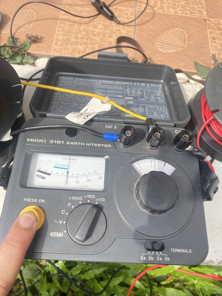 วัดค่าความต้านทานดิน