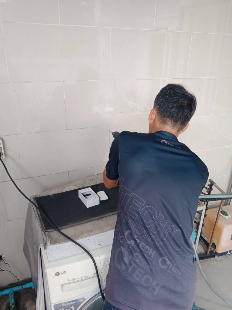 เตรียมติดตั้งปลั๊ก