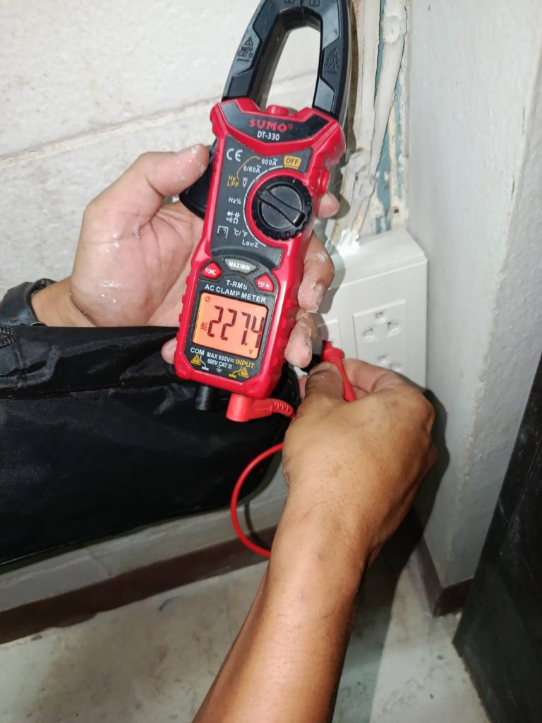 วัดไฟหลังซ่อม