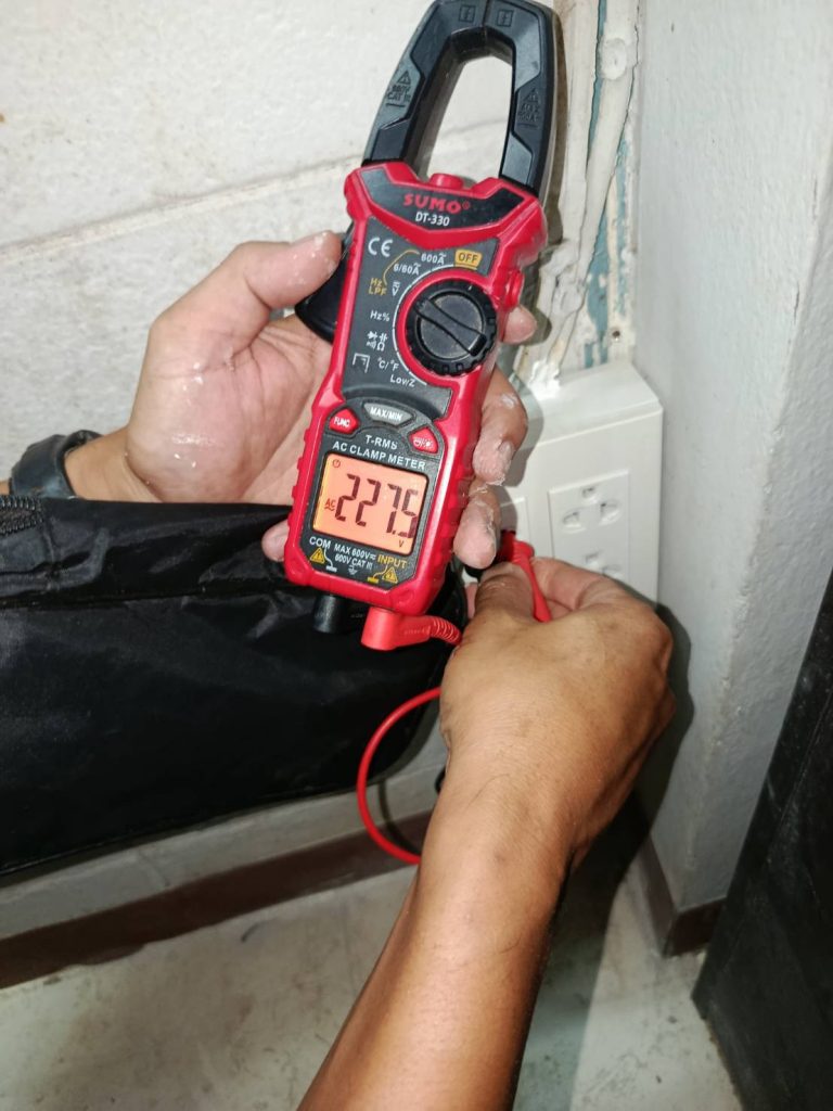 วัดไฟหลังซ่อม