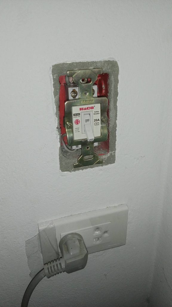 Double Pole Switch
