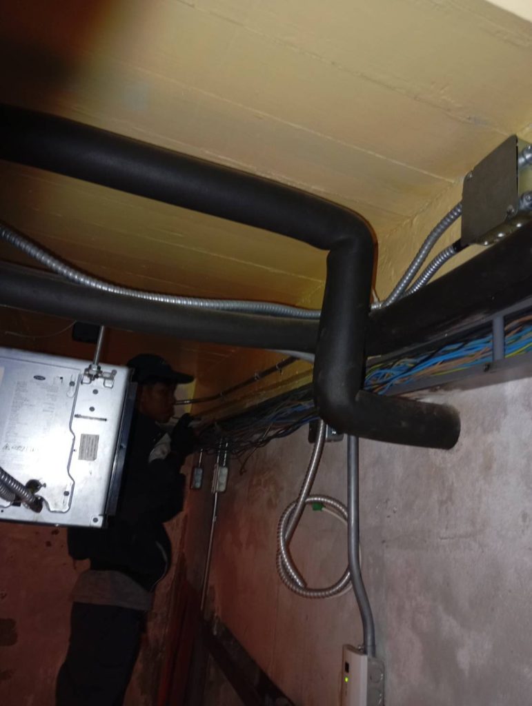 ตรวจเช็กแนวสายไฟ