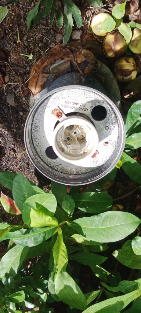 ขั้วหลอดไฟแต่งสวน