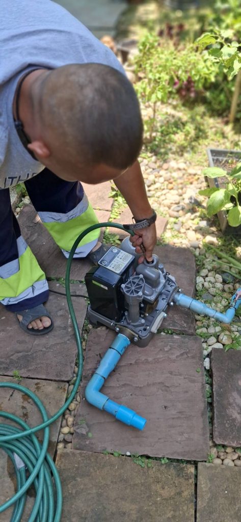 ตรวจเช็กปั๊มน้ำ