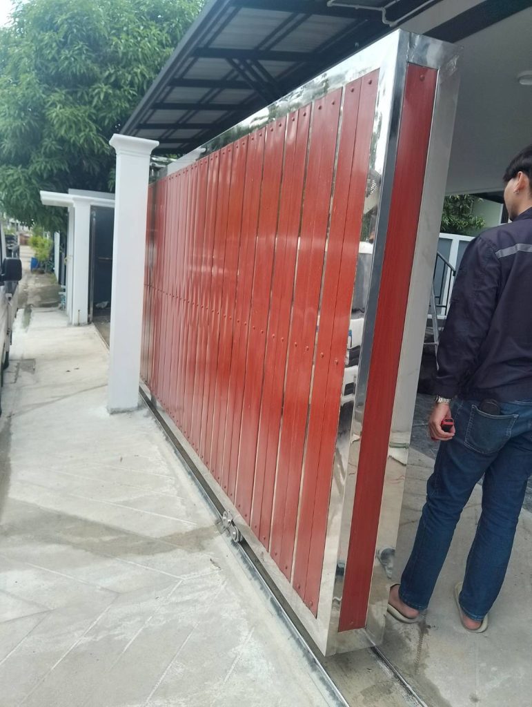 งานแก้มอเตอร์ประตู