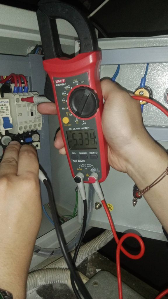 วัดไฟตู้คอนซูมเมอร์