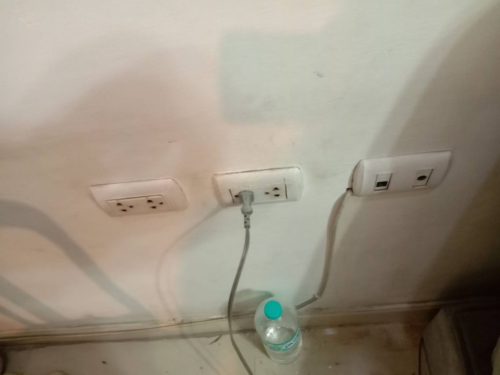 ตรวจพบจุดที่มีไฟรั่ว