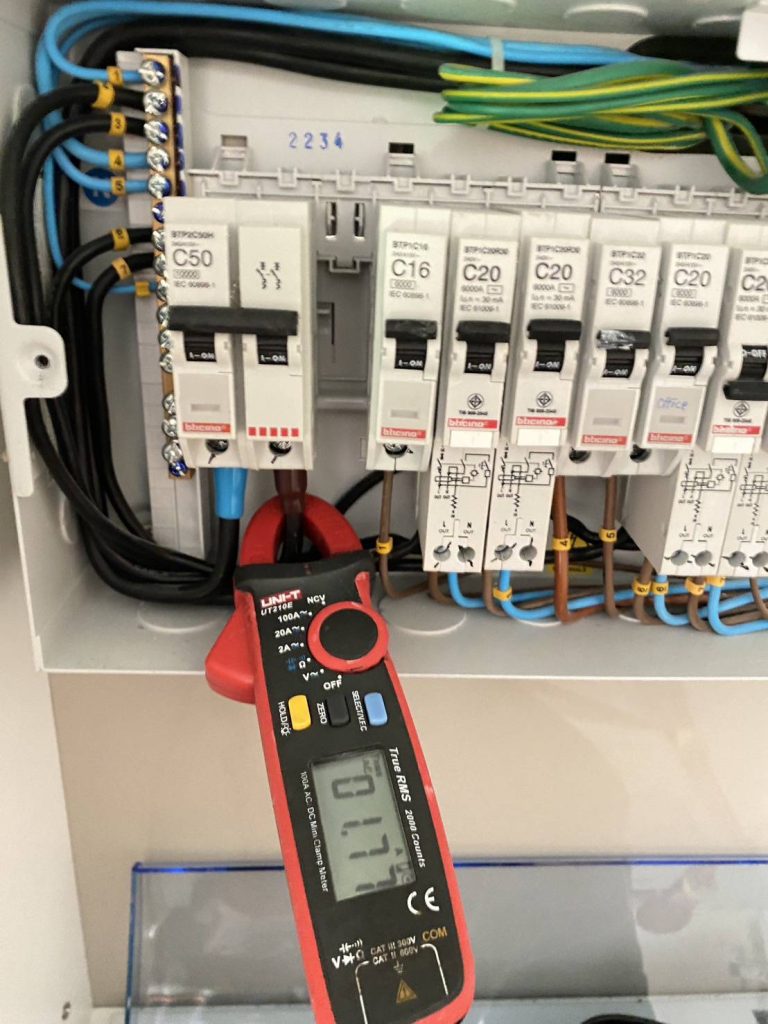 คล้องสายวัดกระแส