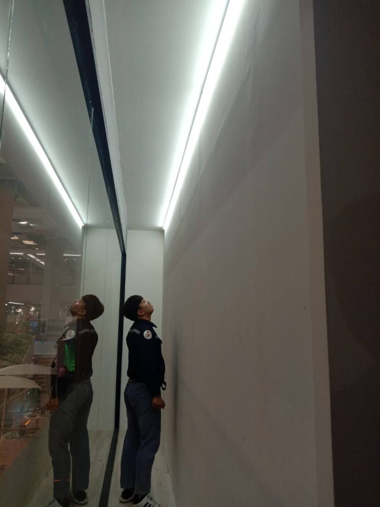 ช่างไฟฟ้าเข้าประเมินหน้างาน