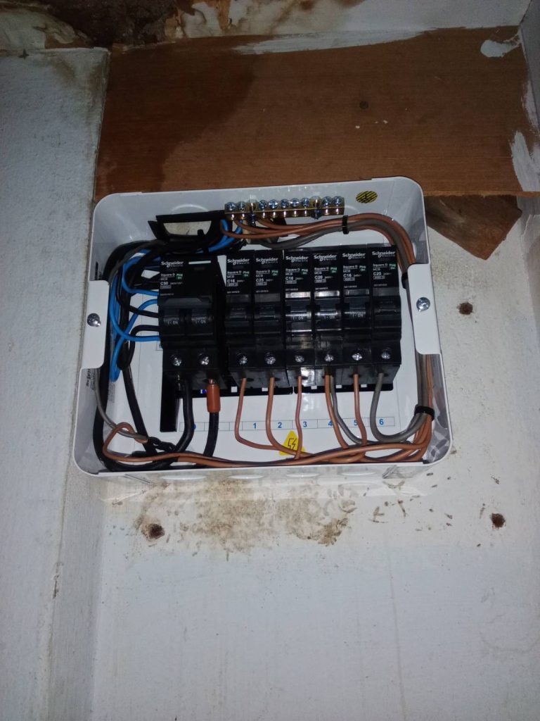 งานติดตั้งตู้คอนซูมเมอร์