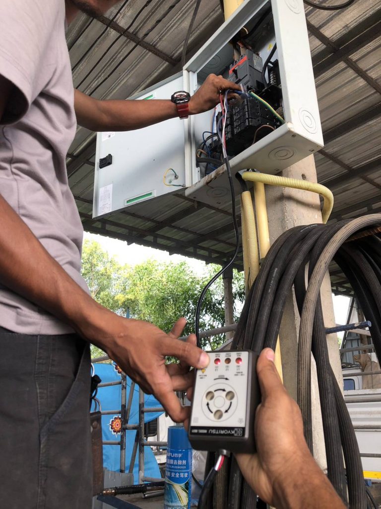 เช็กเฟสไฟฟ้าสามเฟส