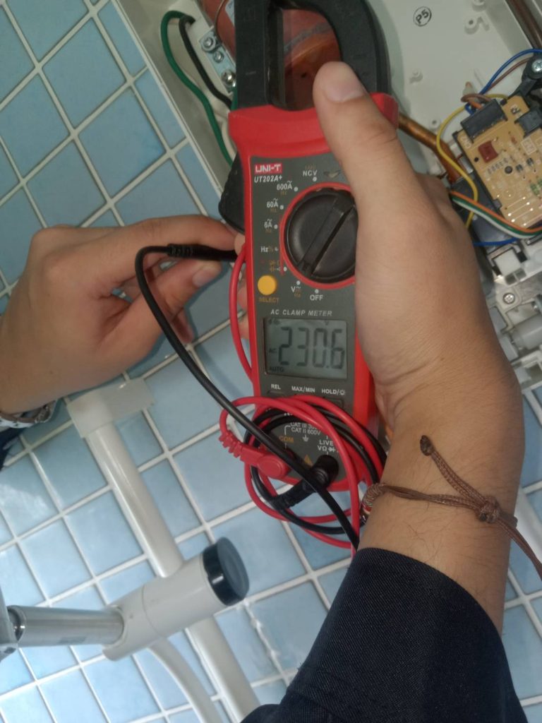 ตรวจเช็กเครื่องทำน้ำอุ่น