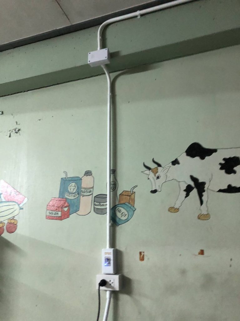 แนวท่อสายไฟ
