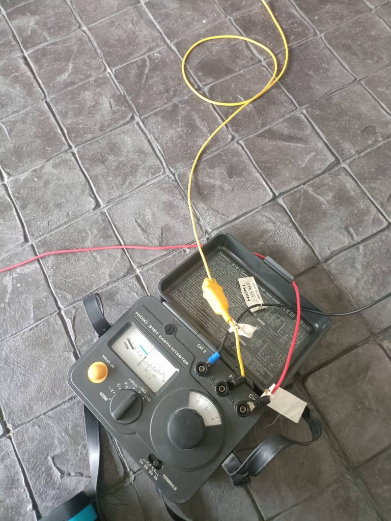 วัดค่าความต้านทานดิน