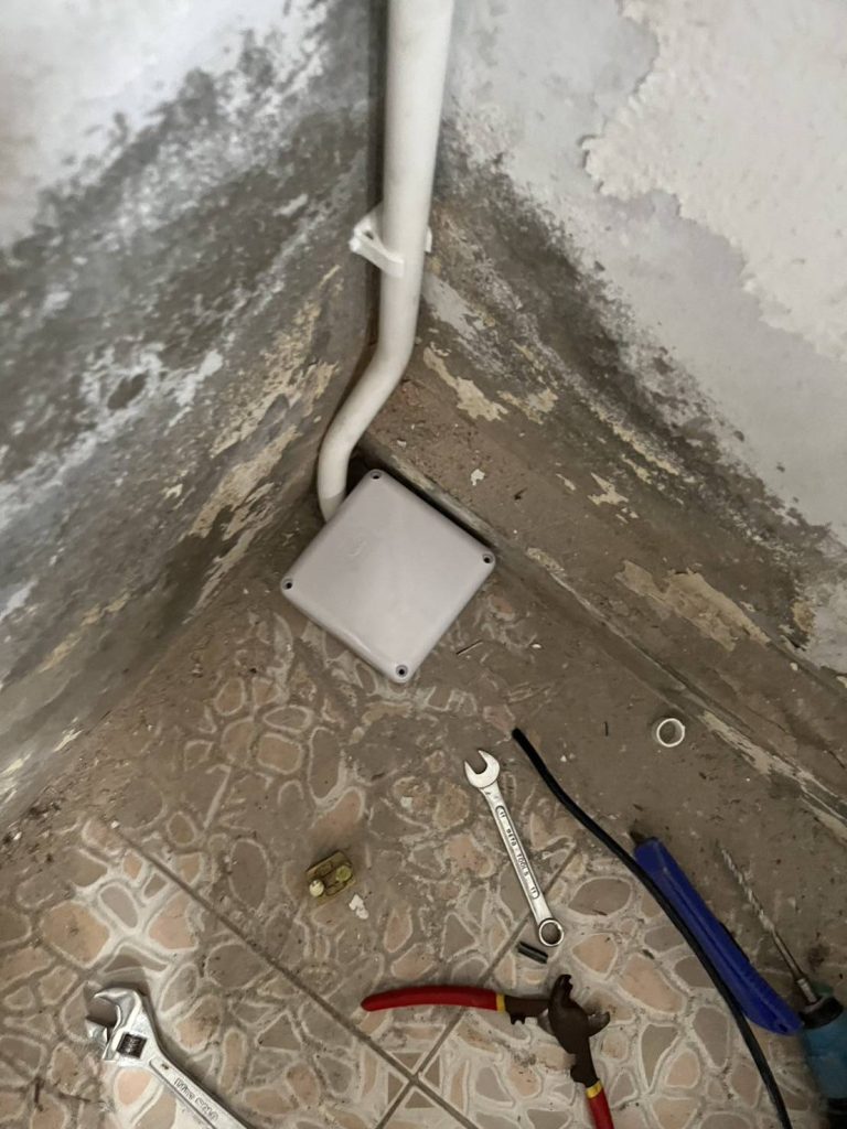 จุดติดตั้งสายดิน