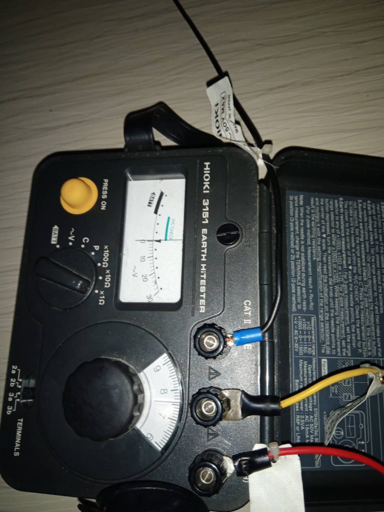 วัดค่าความต้านทานดิน