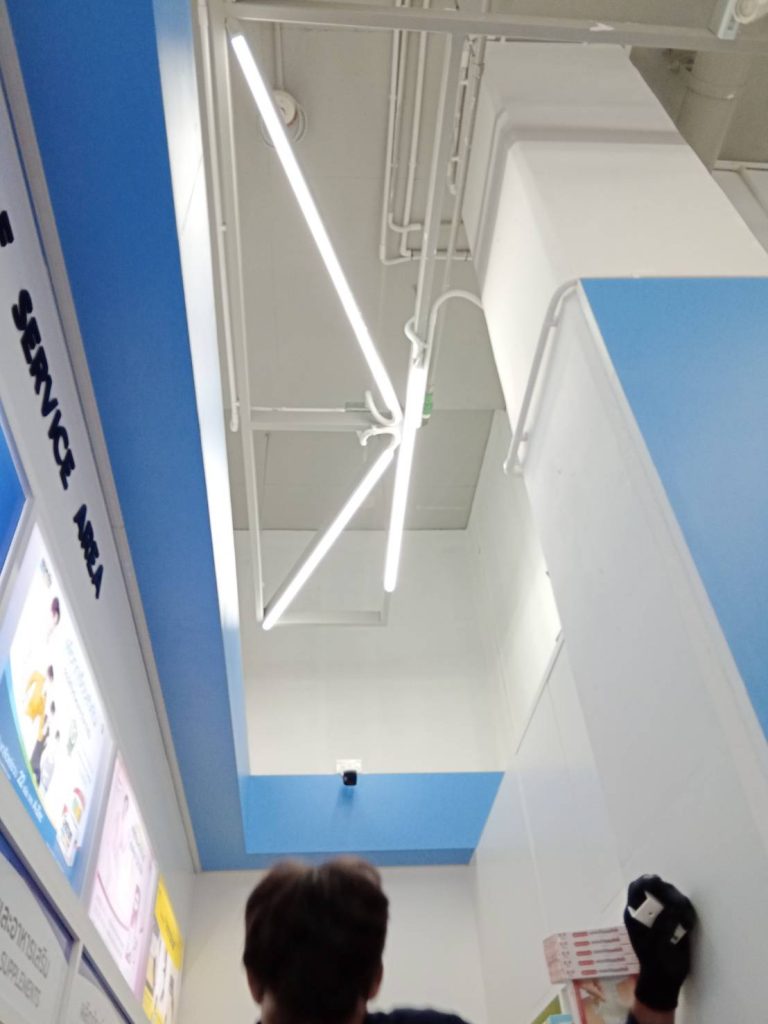 งานติดตั้งไฟแสงสว่าง