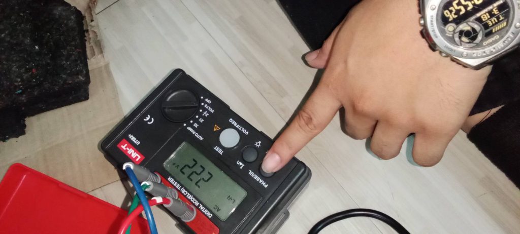 ทดสอบความต้านทานฉนวน