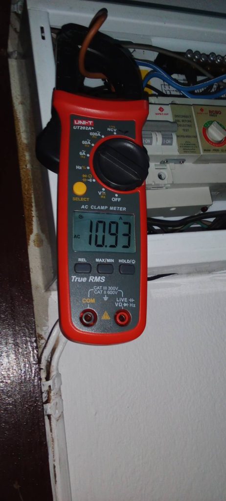 วัดไฟตู้คอนซูมเมอร์