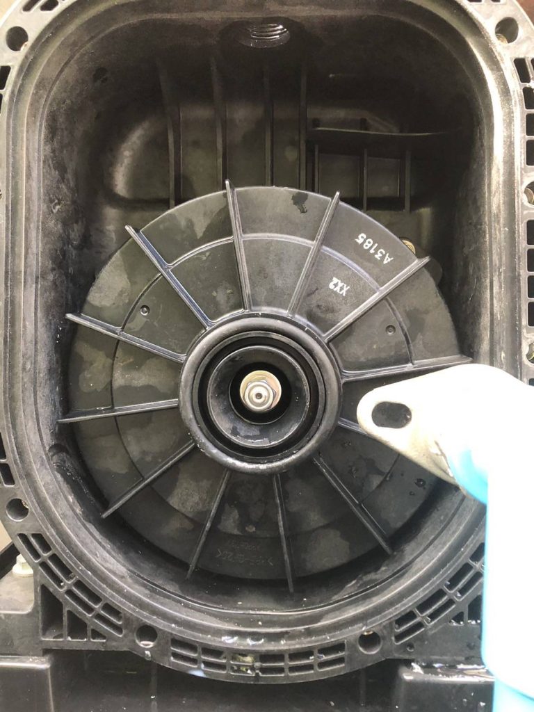 ใบพัดมอเตอร์ปั๊มน้ำ