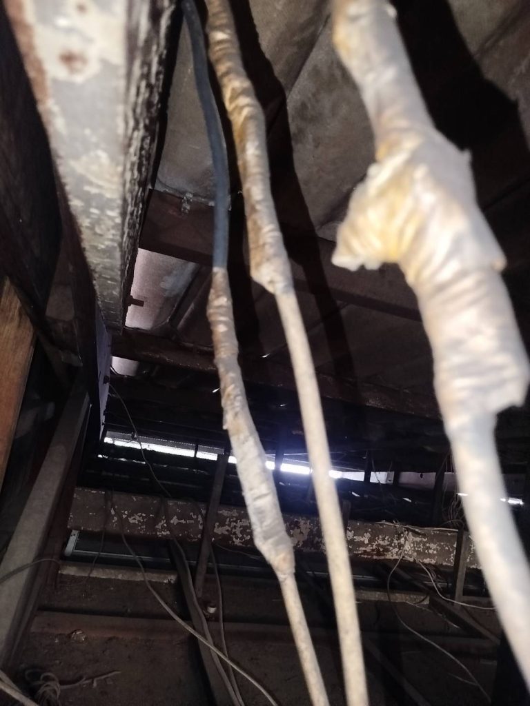 สายไฟที่มีร่องรอยจากการจั๊มไฟกลางสาย ต้องได้รับการแก้ไข