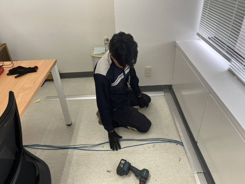 จัดเก็บสายไฟ