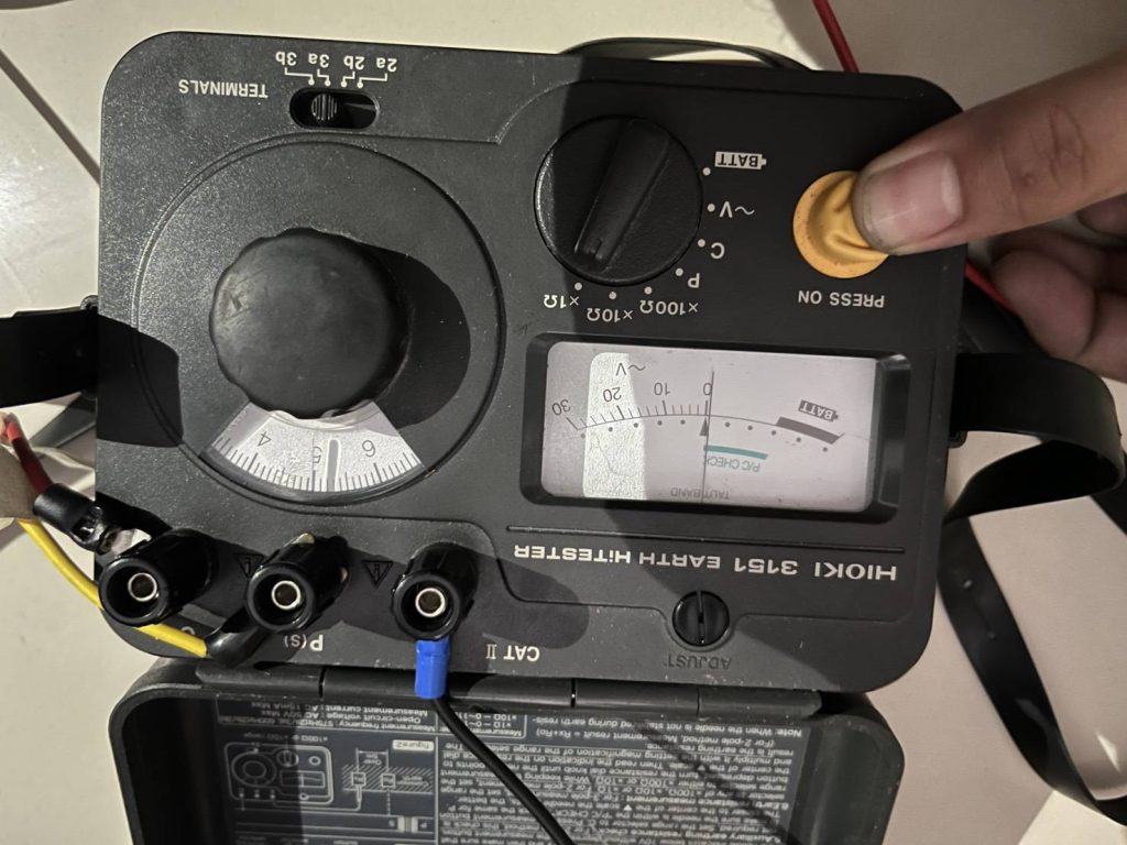 เครื่องวัดค่าต้านทานดิน