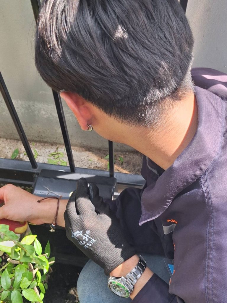 ตรวจเช็กมอเตอร์ประตูรีโมท