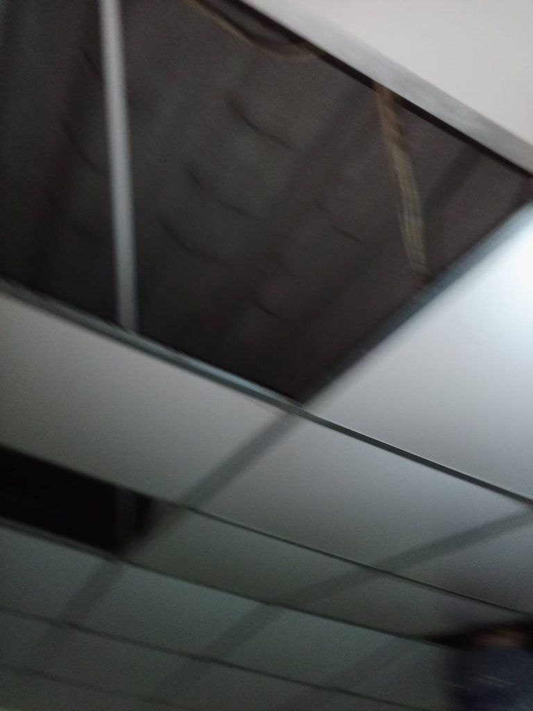 เปิดฝ้าเช็กแนวสายไฟ