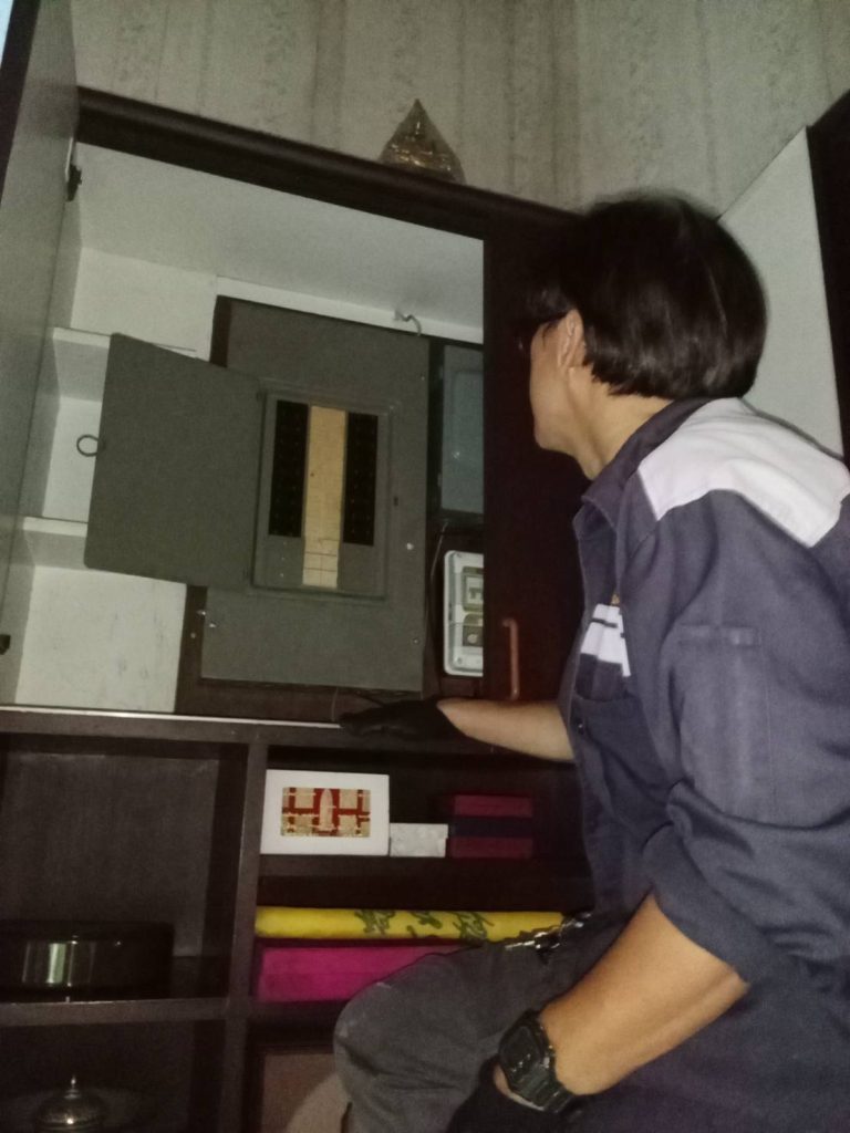 เปิดตู้ควบคุมไฟฟ้าบ้าน