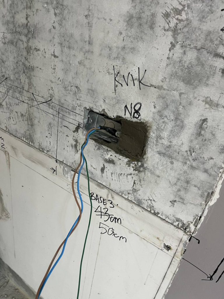 จุดติดตั้งปลั๊ก